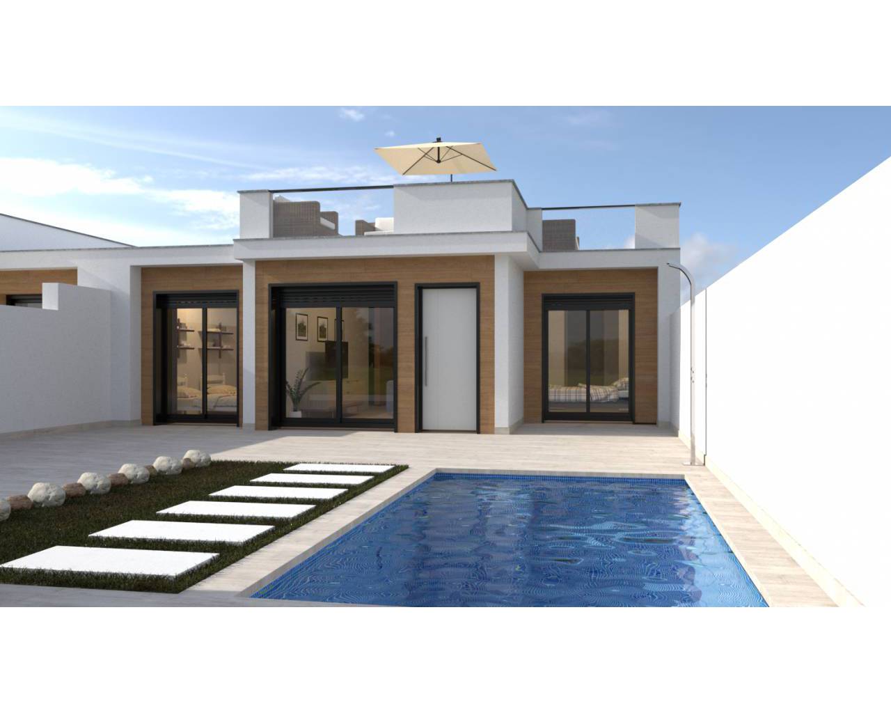 Nueva construcción  - Villa - Los Alcázares - Roda Golf